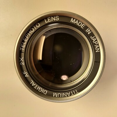 Titanium Digital AF 2X Telephoto Lens Made in Japan