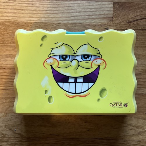 SpongeBob Squarepants Plastic Lunch / Pencil Box 2013 Qatar