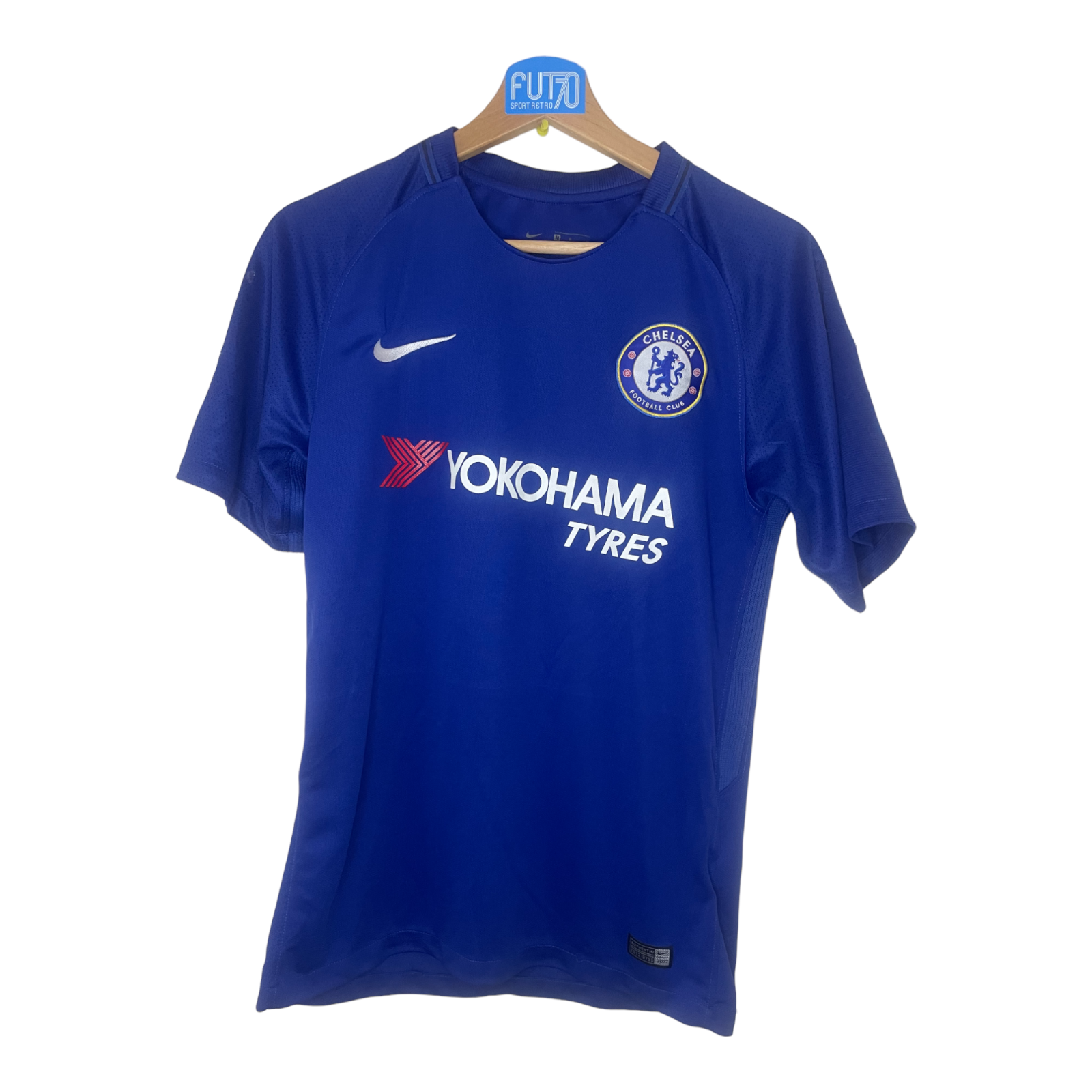 2017-18 Chelsea Home Shirt Morata #9 - Excellent - Retro Football