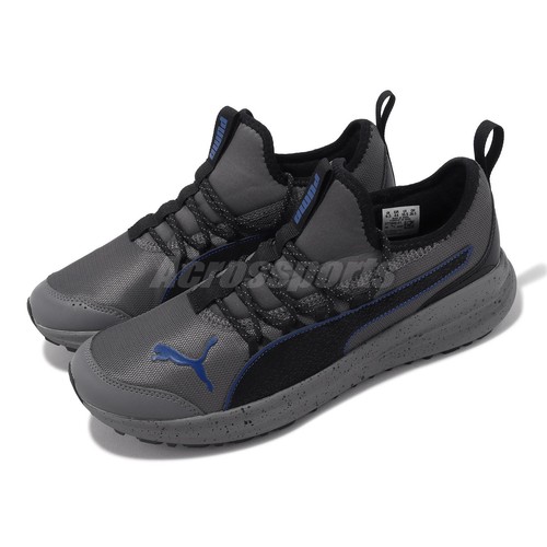 

Мужские кроссовки Puma Transport Trail Speck Castlerock Black Blue 377846-01, Черный, Transport Trail Speck