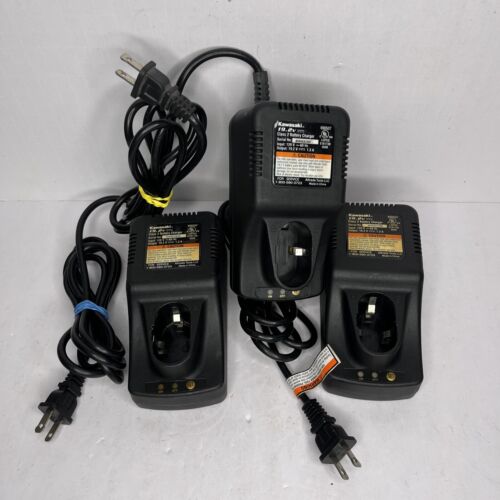 OEM Genuine Kawasaki 690507 19.2V Class 2 Battery Charger Lot (3) *Untested Read