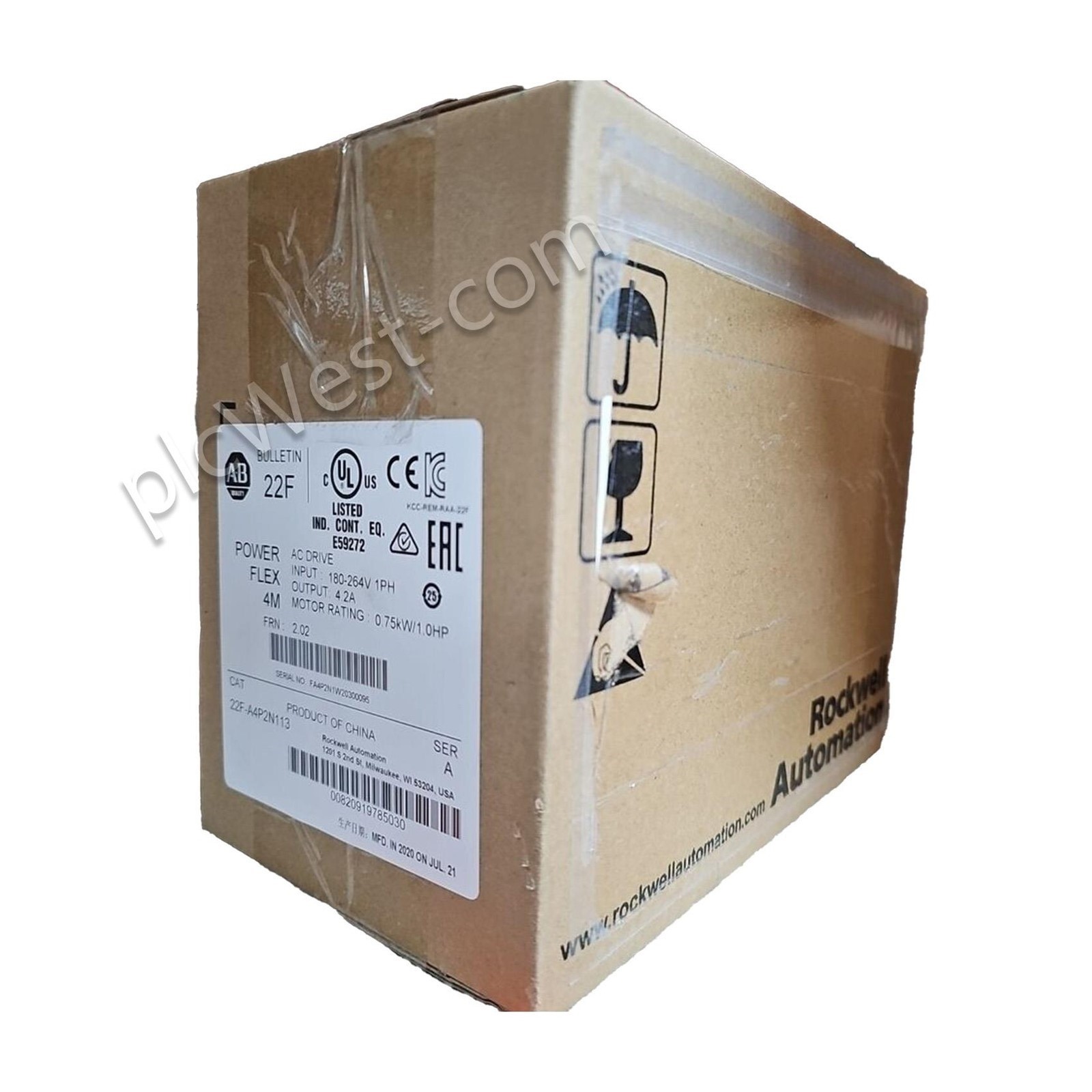 22F-A4P2N113 SER. A 0.75kW Power Flex INVERTER