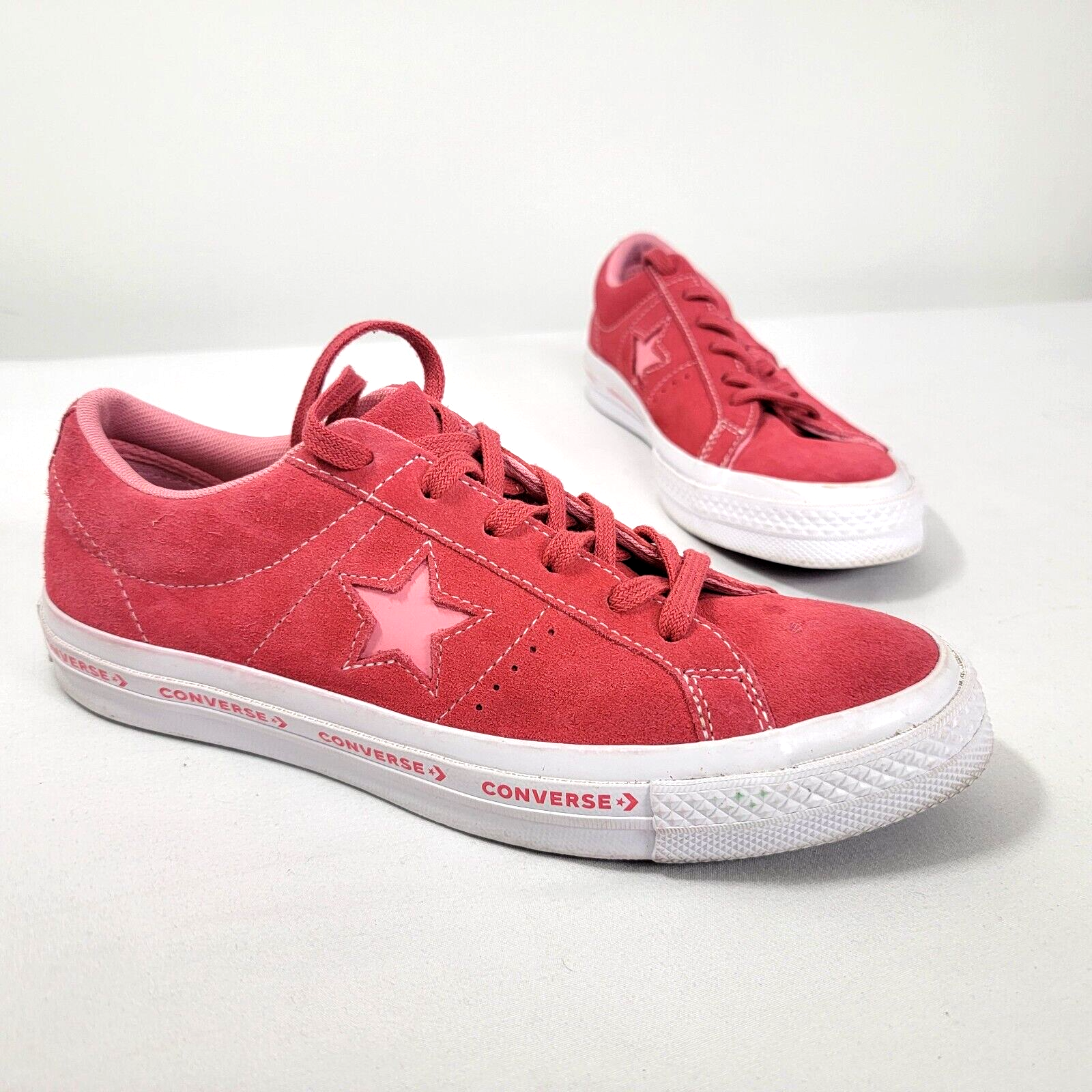 CONVERSE ONE STAR スエード 25㌢ スニーカー ピンク Converse One Star 259815C Paradise Pink Suede Sneakers Shoes