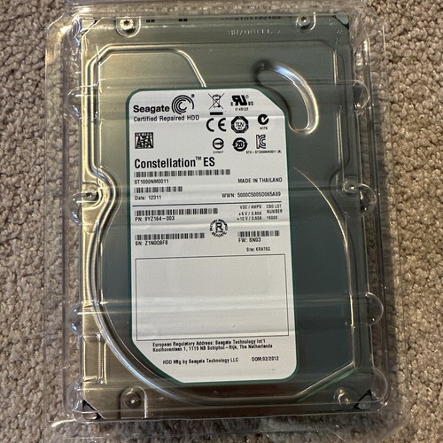 PCパーツ Seagate ST1000NM0011 3.5 &quot; 1000 Go serial_ata150 7200 trs/min Amazon.com: Constellation ES ST1000NM0011 1 TB Internal Hard