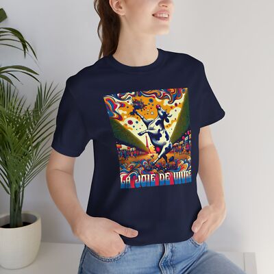 La Joie De Vivre - French Cow T-Shirt
