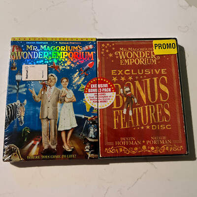  Mr. Magorium s Wonder Emporium  DVD W/ Bonus Feat Disc/ Brand New/sealed