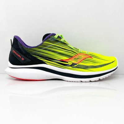 

Кроссовки мужские Saucony Kinvara 12 S20619-65 желтые кроссовки размер 9.5, Желтый, Kinvara 12