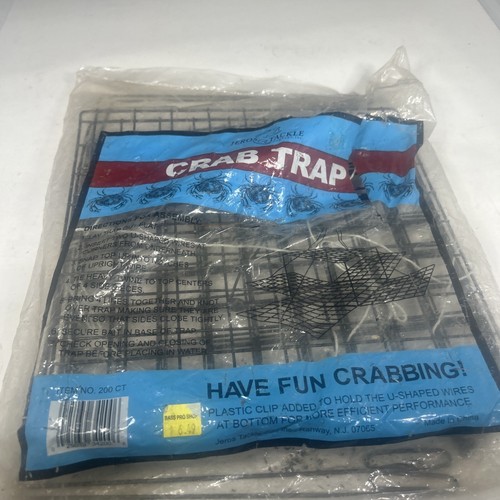 Jeros Tackle Crab Trap Item 200 Sq 10.5X10.5X10.5, One Size J45
