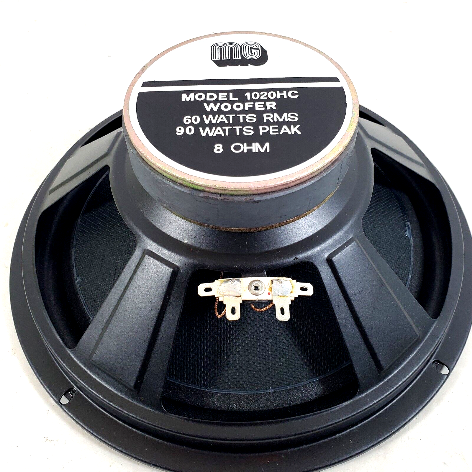 MG Model 1020HC – 10”- 60 Watt RMS – 90 Watts Peak - 8 OHM MG Model 1020HC – 10”- 60 Watt RMS – 90 Watts Peak - 8 OHM