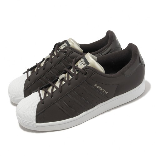 

adidas Originals Superstar W Night Brown Cloud White Женская повседневная обувь GX4360, Коричневый, Superstar W