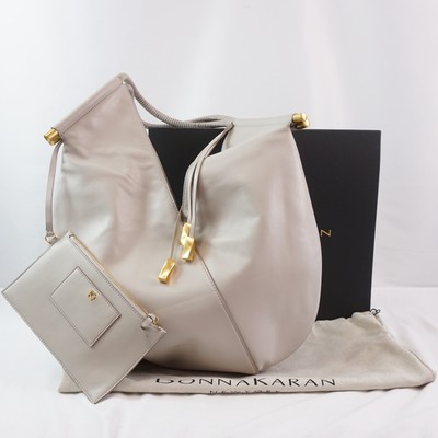 Donna Karan New York Baldwin Large Women's Shoulder Bag in Brilliant White