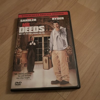 Mr. Deeds (DVD, 2002, Special Edition - Widescreen) New D18