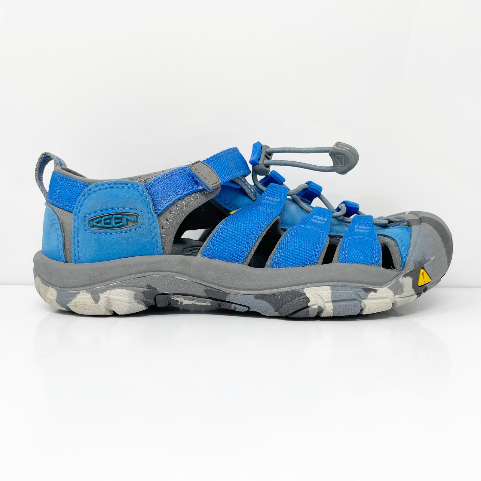

Keen Boys Newport H2 1022842 Синие походные сандалии на шнурке, размер 5, Синий, Newport H2
