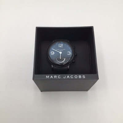 Marc Jacobs Riley MJT1002 Hybrid Smartwatch With 42MM Black Face And Black Band