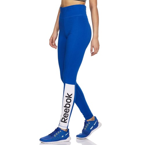 [FK6693] Женские леггинсы с логотипом Reebok Training Essentials Linear