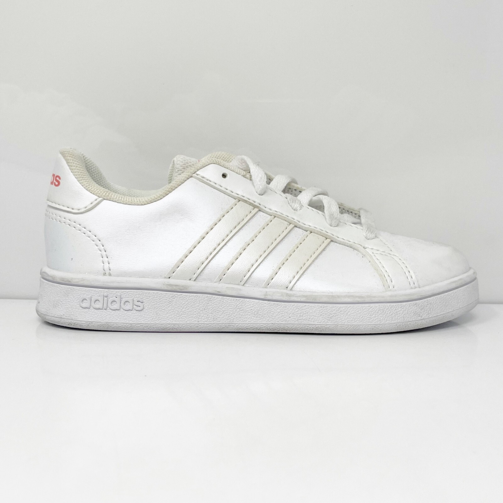 

Adidas Girls Grand Court GZ5258 Белая повседневная обувь Кроссовки Размер 12K, Белый, Grand Court