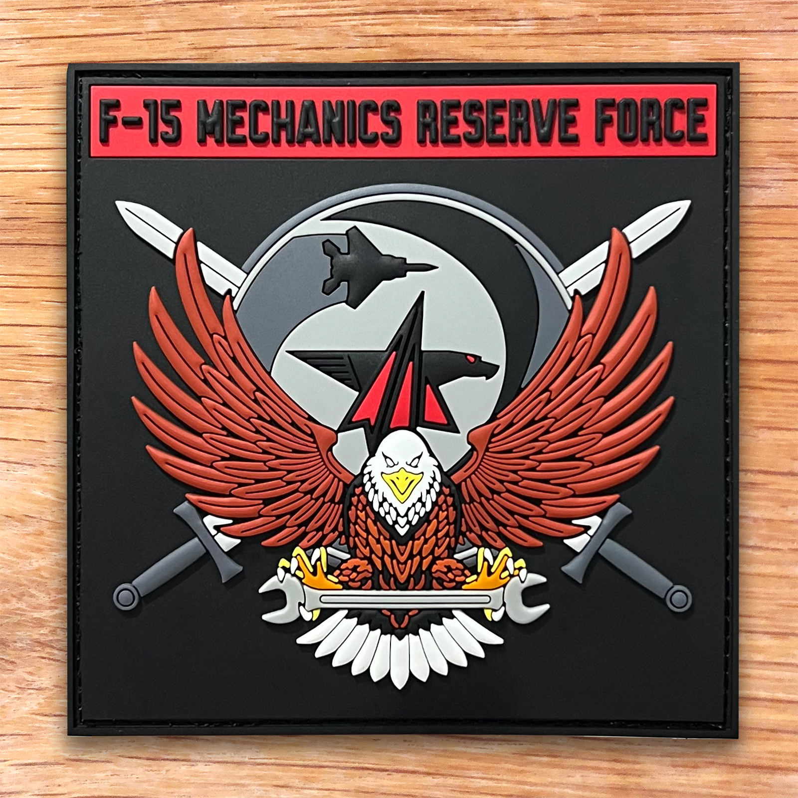 USAF 355th FS PVC パッチ 355 FS Custom Patches | 355th Fighter Squadron Patches