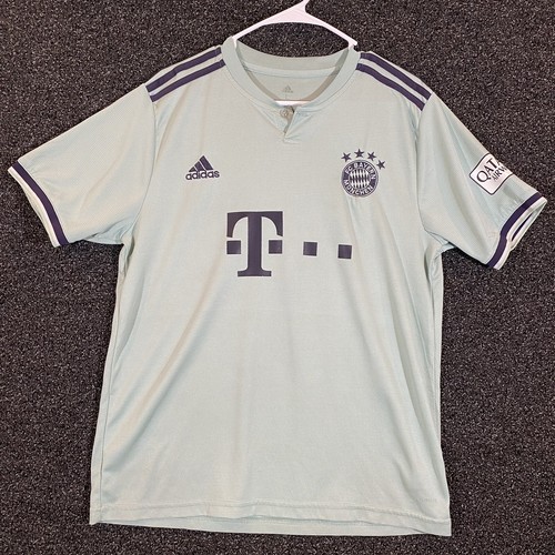 FC Bayern Munich Soccer Jersey Adidas Men Large Climalite