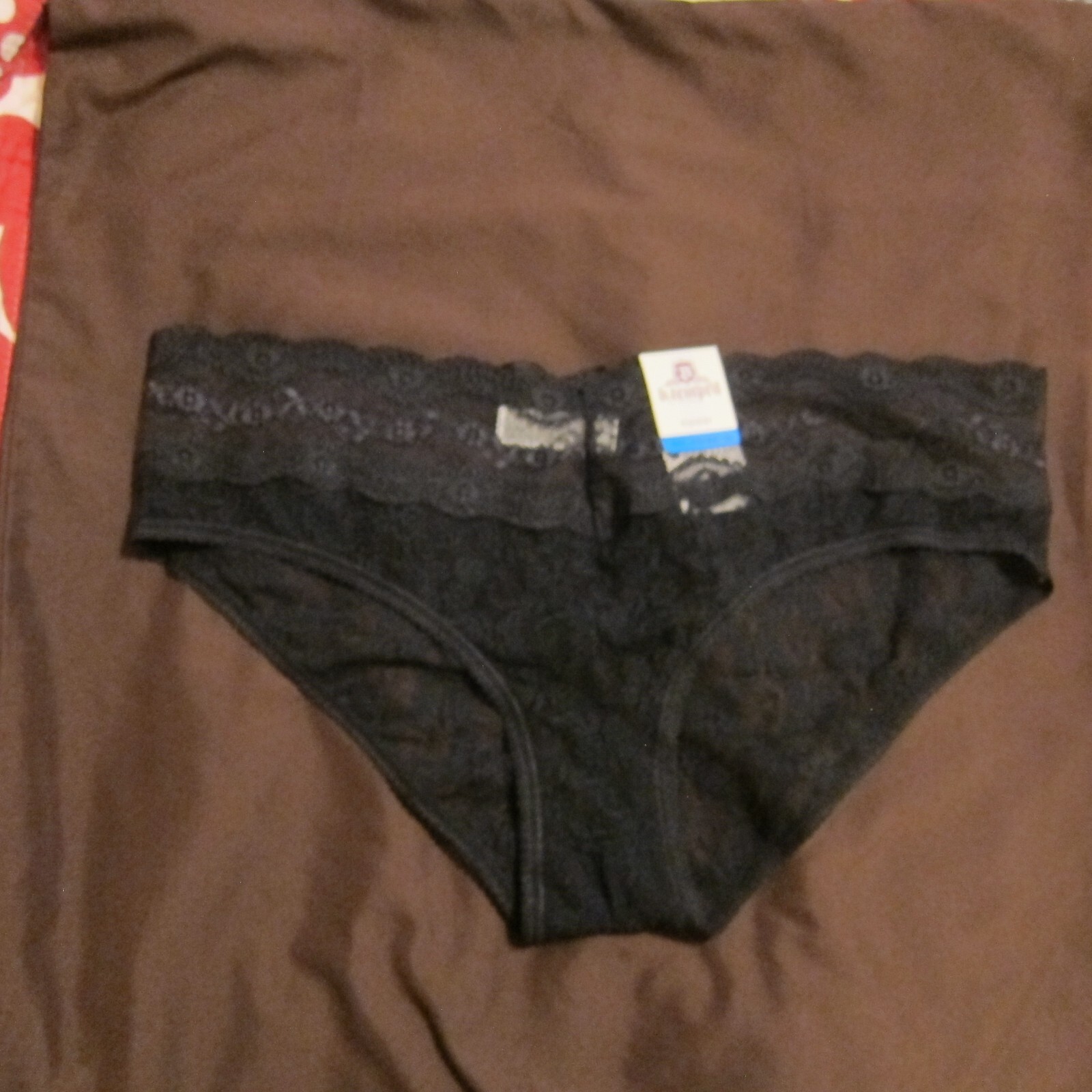 b.tempt'd Hipster by Wacoal 933182 Black Lace Panty SZ 8/XL b.tempt'd Hipster by Wacoal 933182 Black Lace Panty SZ 8/XL
