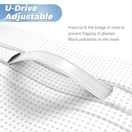 [100 Pack] KN95 Protective 5 Layer Face Mask BFE 95% PM2.5 Disposable Respirator