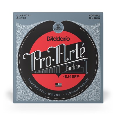 D'Addario EJ45FF Pro-Arté Carbon Classical Nylon Guitar Strings, Normal Tension