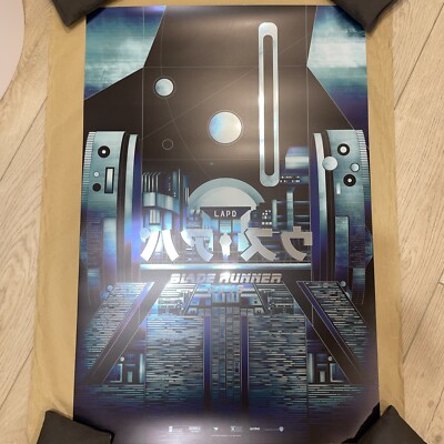 BLADE RUNNER 2049 Foil Print (By: Nada Maktari) Vice Press