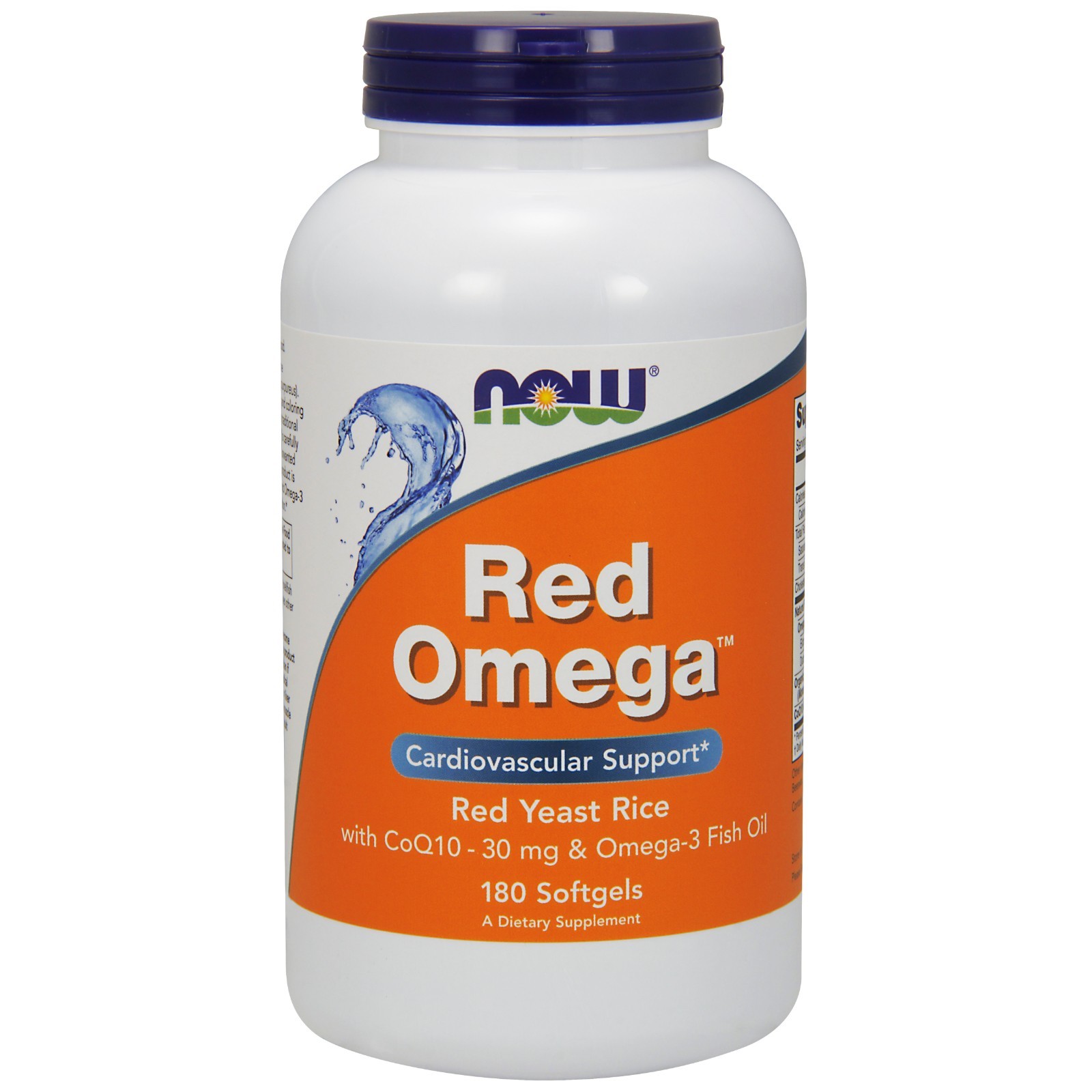 NOW Foods Red Omega, 1000 мг, 180 мягких таблеток