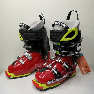 Scarpa Freedom SL 120 Freeride Alpine Touring Ski Boots Women's Mondo Size 23