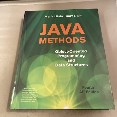 Java Methods: Object-Oriented Programming and Data Structures by Maria Litvin