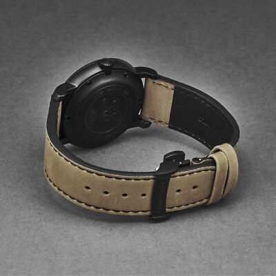 Pre-owned Louis Erard Louiserard Excellence, M, Strp, Blk Regltr-d,s/s-b,m Mch