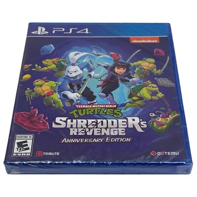 Teenage Mutant Ninja Turtles: Shredder's Revenge Anniversary Edition (PS4) NEW