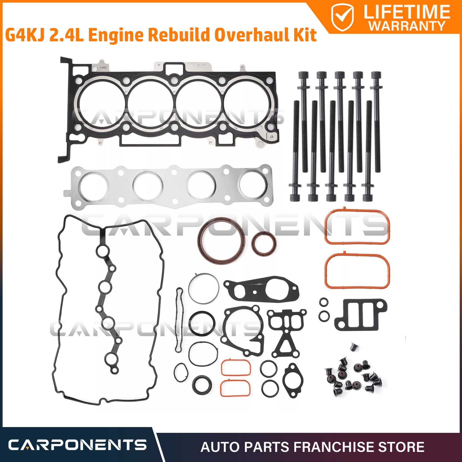 GDI G4KJ 2.4L Engine Cylinder Head Gasket Set For HYUNDAI KIA Santa Fe Tucson