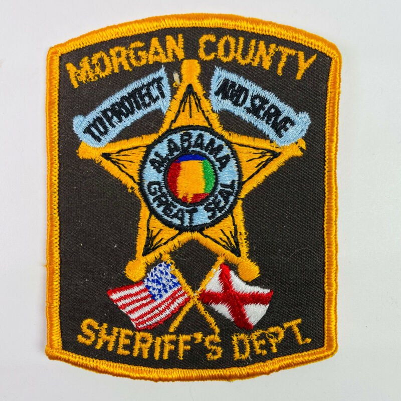 Morgan County Sheriff Alabama AL Police Patch A5