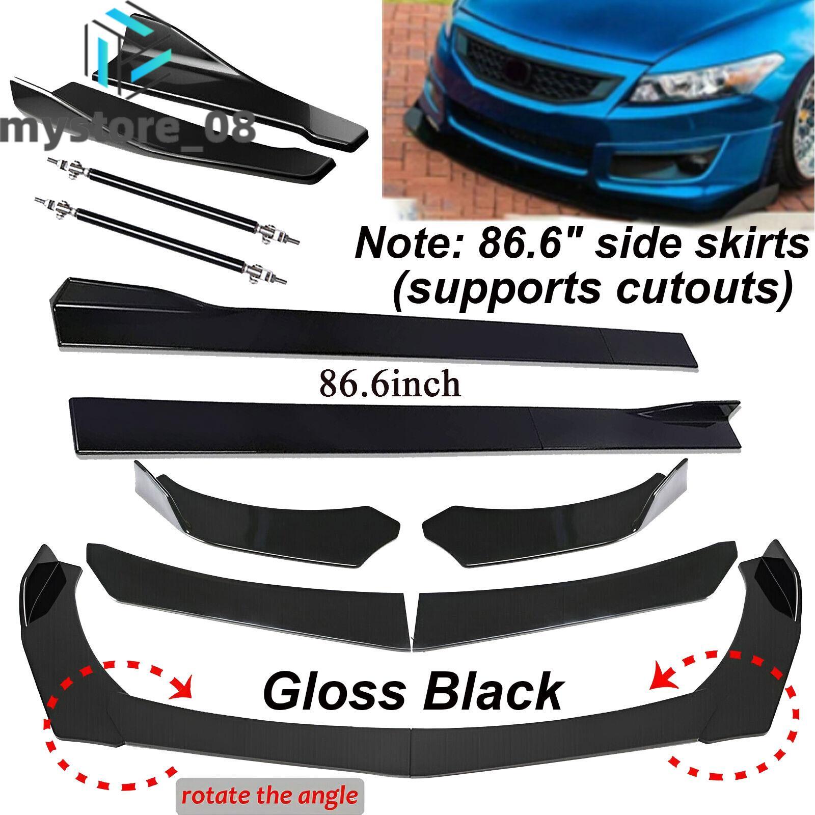 Lip Splitter Spoiler + Side Skirts A+