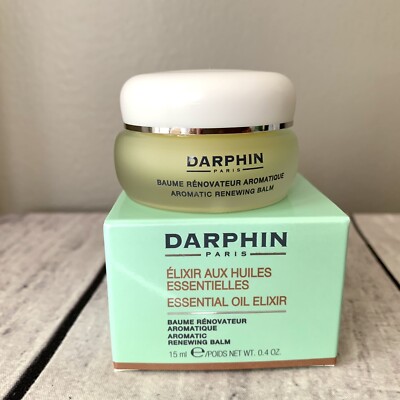 New Darphin Paris Essential Oil ELixir Aromatic Renewing Balm 15 ML  0.4 Oz