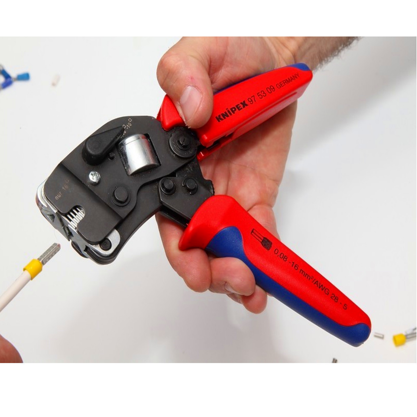 KNIPEX SELFADJUSTING CRIMPING PLIERS CRIMPERS END SLEEVE FERRULES