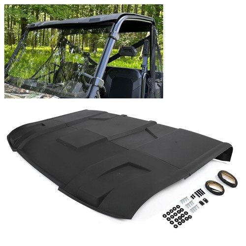 For Polaris Ranger XP 1000/900/570 Brutus Full Size 2013-2023 Hard Roof Black