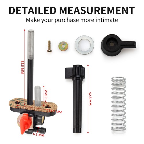 ATV Fuel Valve Petcock for Polaris Trail Boss 350L 1993 Trail Blazer 250 1993-06