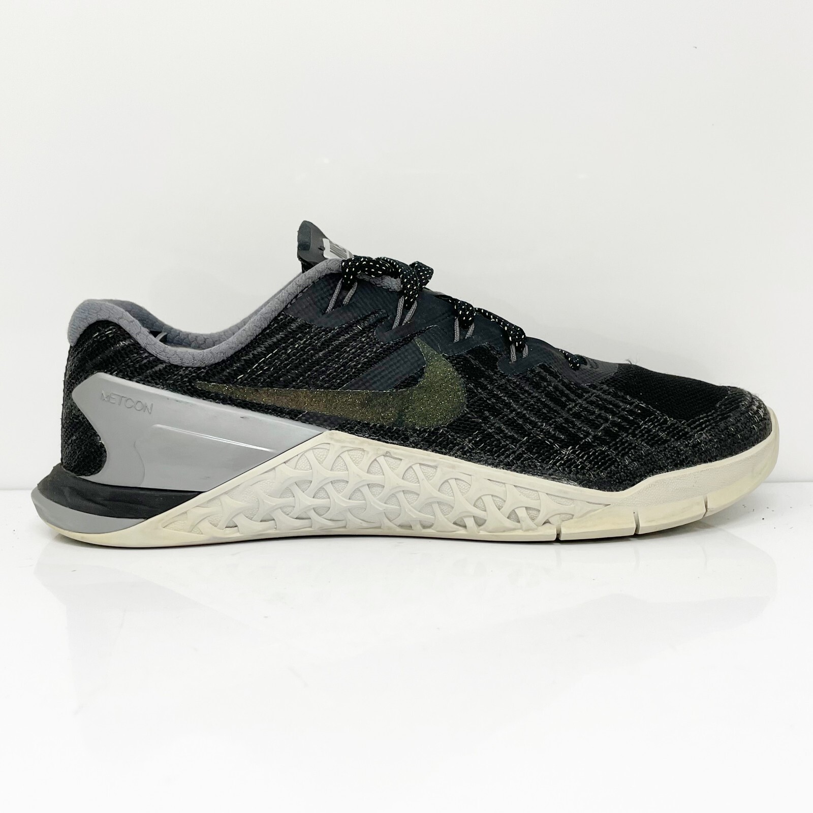 

Nike Womens Metcon 3 922880-001 Черные кроссовки для бега, размер 8, Черный, Metcon 3