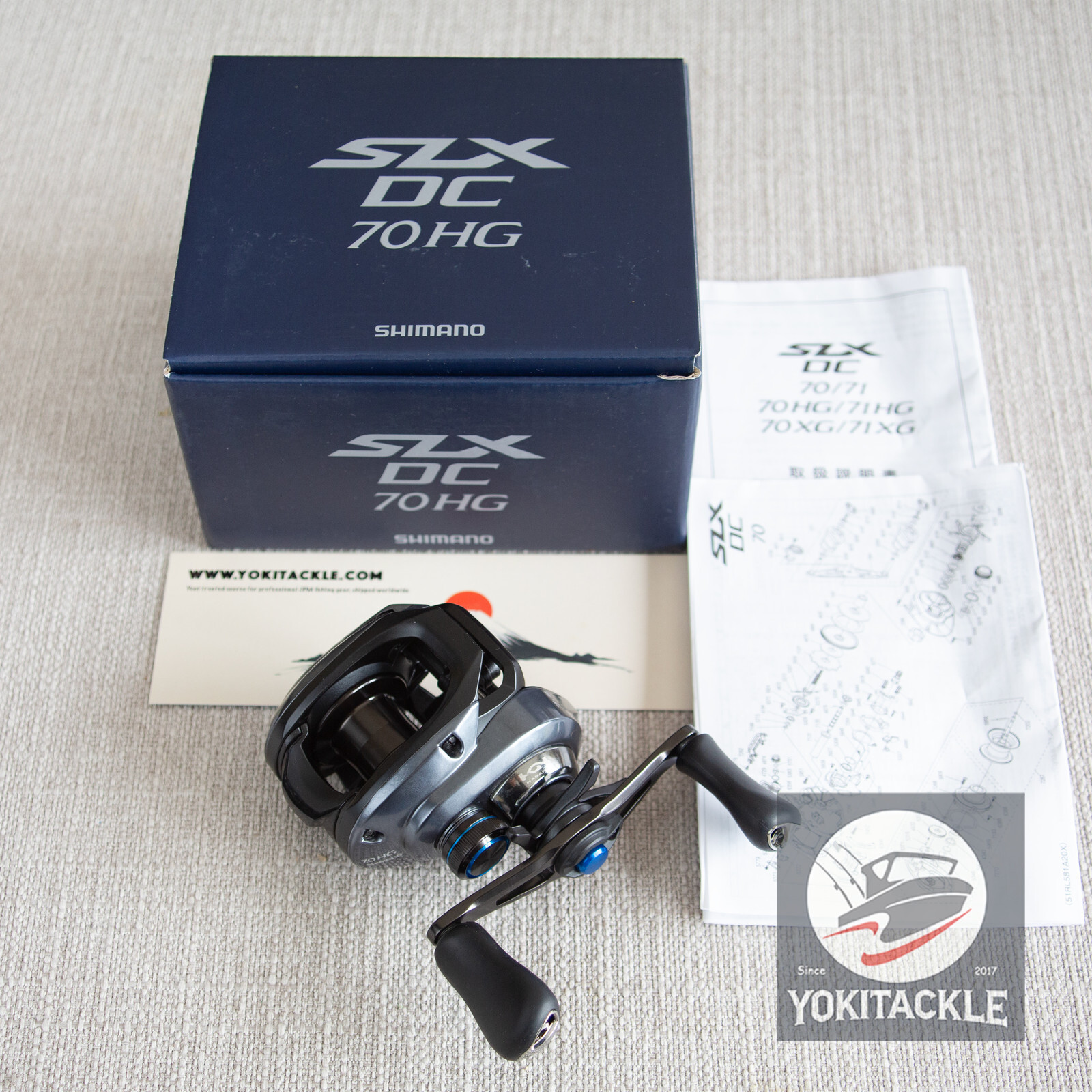 SHIMANO　23SLX DC 70HG 23 SLX DC 70HG Shimano Right Handle Baitcasting Reel big