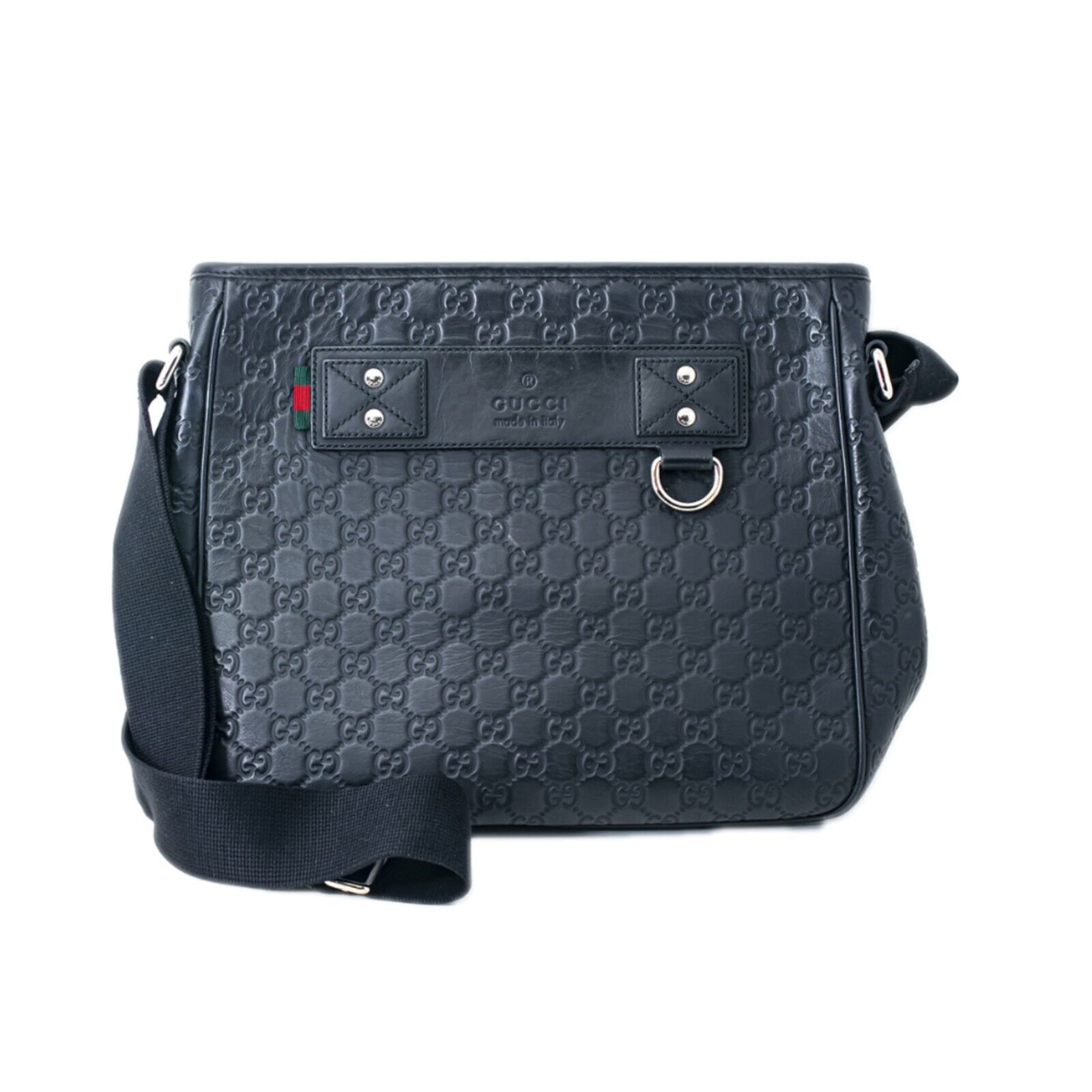 Gucci 322080 Shima Unisex Messenger Leather Shoulder Bag Gucci 322080 Shima Unisex Messenger Leather Shoulder Bag