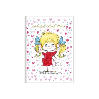 Ado Mizumori 2025 Notebook Monthly A6 white S2958376
