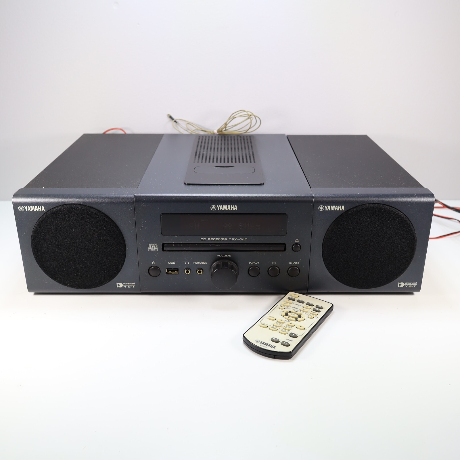 【良品✨】YAMAHA CRX-040 マイクロコンポ iPod USB対応 Yamaha CRX-040 CD Player iPod Dock USB Micro Stereo Receiver