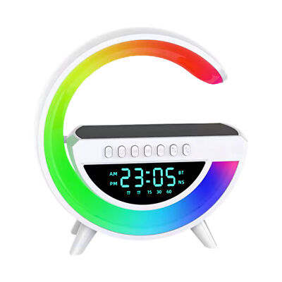 Portable LED Speaker Multi-Function Speaker with Six Light Modes Phone Charging