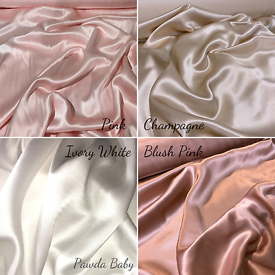 100% Mulberry silk fabric by half or the metre 22 momme by the yard  wholesale