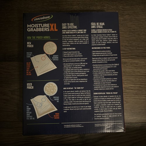 Concrobium  Moisture Grabbers XL, 35.3 oz