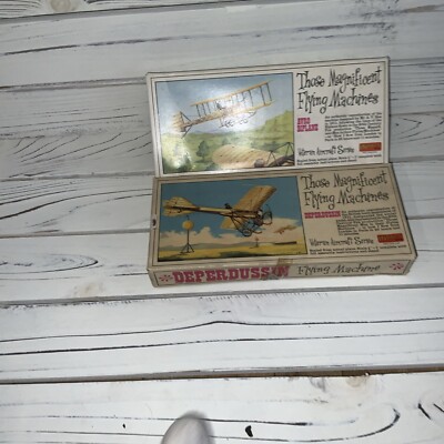 Those Magnificent Flying Machines avro biplane 1/4 scale And DEPERDUSSIN