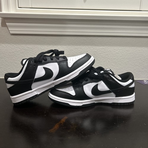 Size 6 - Nike Dunk Low Black White W 194502193039| eBay