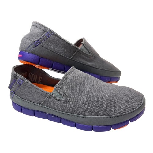Crocs Womens 4? Stretch Sole Loafer Charcoal Ultraviolet