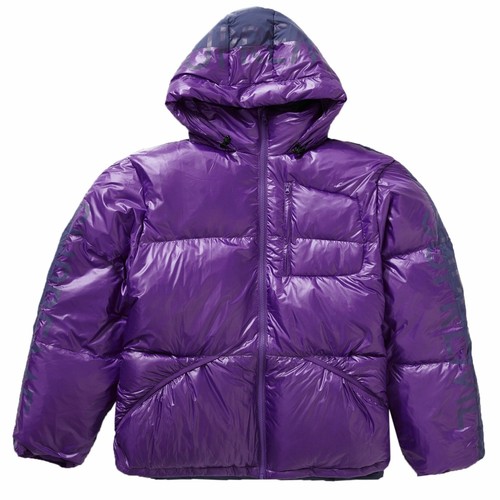 Pre-owned Supreme [fw21j24-purple] Mens  Featherweight Down Jacket (fw21)